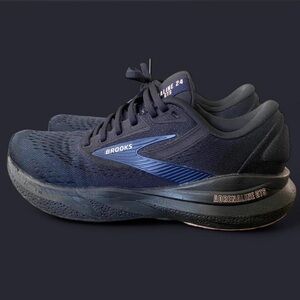 Brooks Adrenaline GTS 24 Women's Running Shoes - Black & Blue